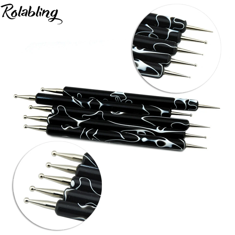 5pcs/set Professional Nail Art Dotting Pen Marbleizing Painting Styling Tools Nail Art Brush Set UV Nail Dotting Tool Set
5pcs/set Professional Nail Art Dotting Pen Marbleizing Painting Styling Tools Nail Art Brush Set UV Nail Dotting Tool Set