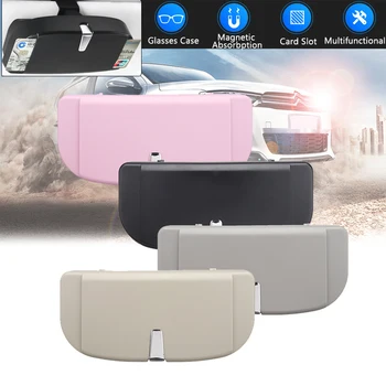 Universal Sunglasses Case Holder Glasses Box Storage Cip Eyeglasses Magnetic Suction Ticket Card Clamp for Car Auto
Universal Sunglasses Case Holder Glasses Box Storage Cip Eyeglasses Magnetic Suction Ticket Card Clamp for Car Auto