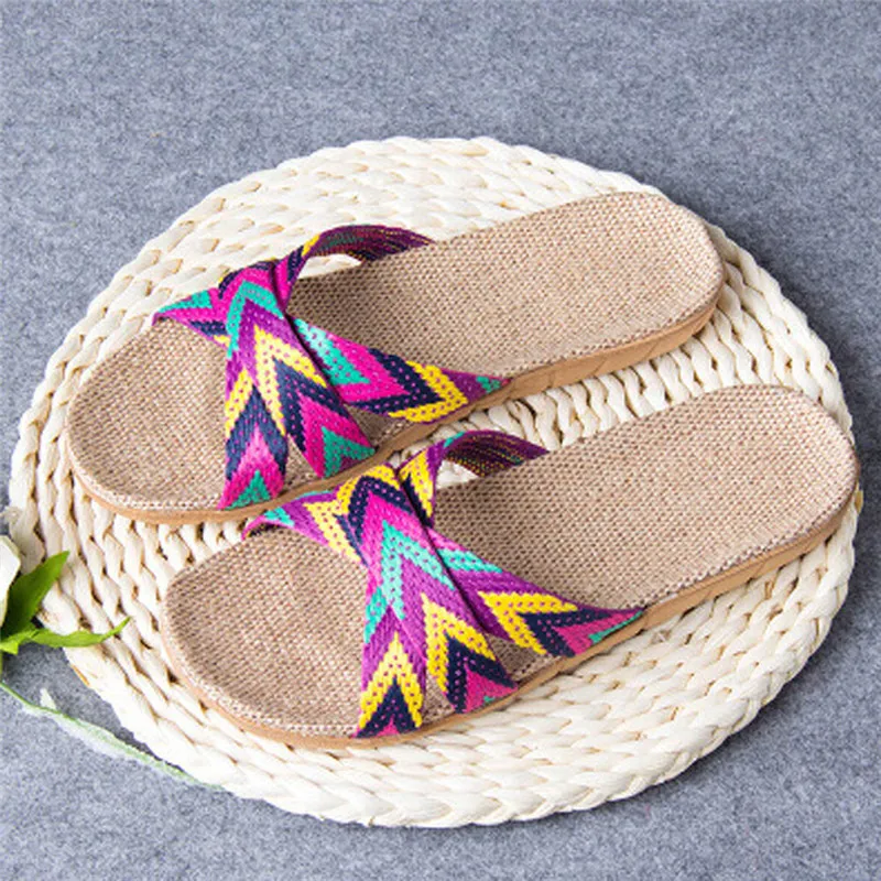 Ruizoe Women Men Anti-slip Linen Home Indoor Summer Open Toe Flats Shoes Slippers shoes women summer A20
Ruizoe Women Men Anti-slip Linen Home Indoor Summer Open Toe Flats Shoes Slippers shoes women summer A20
