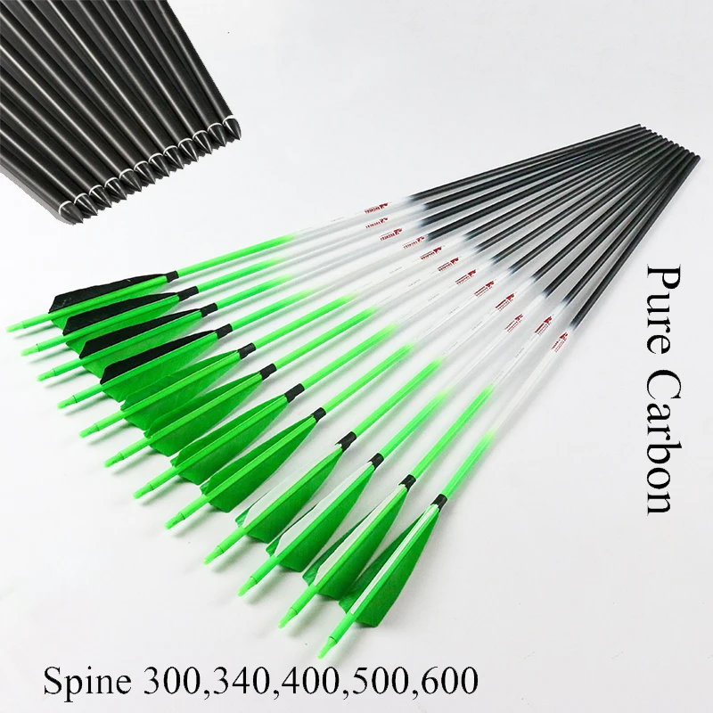 Linkboy Archery Carbon Arrows ID6.2mm Spine 500 5inch Turkey Feather Compound traditional Bow crossbow Hunting 12PCS flechas
Linkboy Archery Carbon Arrows ID6.2mm Spine 500 5inch Turkey Feather Compound traditional Bow crossbow Hunting 12PCS flechas
