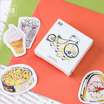 45 pcs/lot Mini bicycle Cookies Collection paper sticker decoration DIY ablum diary scrapbooking label sticker kawaii stationery
45 pcs/lot Mini bicycle Cookies Collection paper sticker decoration DIY ablum diary scrapbooking label sticker kawaii stationery