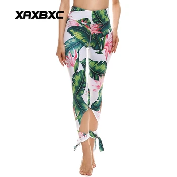 New 004 Banana Leaf Flower Canna Printed Slim Fitness Workout Push Up High Waist Sexy Women Stitch Bandage Leggings Femme Pant
New 004 Banana Leaf Flower Canna Printed Slim Fitness Workout Push Up High Waist Sexy Women Stitch Bandage Leggings Femme Pant
