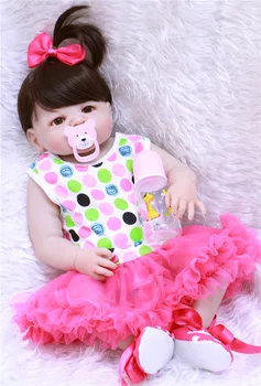 NPK fashion reborn girl doll 23" full silicone reborn baby dolls lifelike newborn babies princess dolls reborn bonecas
NPK fashion reborn girl doll 23" full silicone reborn baby dolls lifelike newborn babies princess dolls reborn bonecas