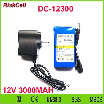 100pcs/lot Wholesales Super Mini DC-12300 3000mAh DC 12V Rechargeable lithium battery for CCTV , GPS , Lan router
100pcs/lot Wholesales Super Mini DC-12300 3000mAh DC 12V Rechargeable lithium battery for CCTV , GPS , Lan router