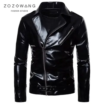 ZOZOWANG Motorcycle Leather Jacket Men 2020 Brand New Men PU Leather Jacket Casual Windproof Jacket Mens Coats turn-down collar
ZOZOWANG Motorcycle Leather Jacket Men 2020 Brand New Men PU Leather Jacket Casual Windproof Jacket Mens Coats turn-down collar