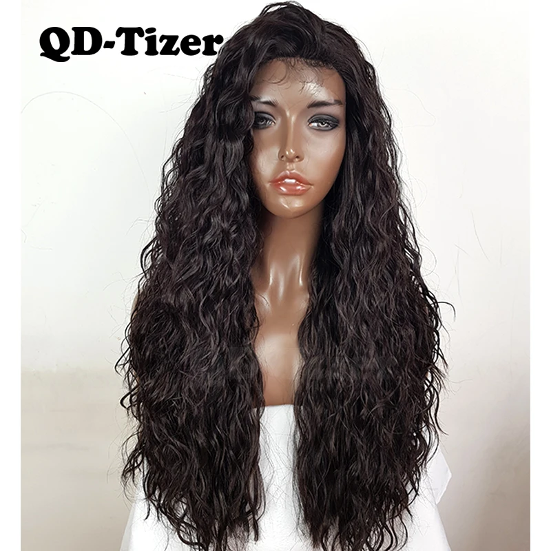 QD-Tizer Lace Front Wig Hair Color #4 Long Loose Curly African American Synthetic Lace Front Wig Curl for Women
QD-Tizer Lace Front Wig Hair Color #4 Long Loose Curly African American Synthetic Lace Front Wig Curl for Women
