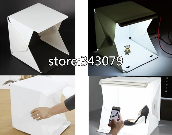 Professional 9inch Folding Studio Diffuse Soft Box With LED Light Black White Background Photo Studio Photography Accessories
Professional 9inch Folding Studio Diffuse Soft Box With LED Light Black White Background Photo Studio Photography Accessories