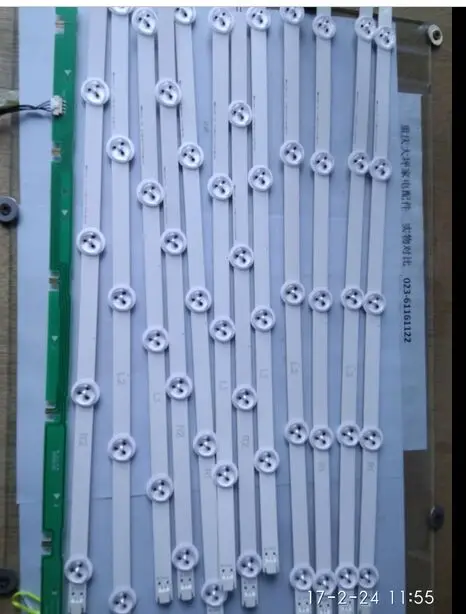 12 Pieces/set NEW 47" LG 47LN5400-CN LED strip 6916L-1174A 6916L-1175A 6916L-1176A 6916L-1177A,(3*R1,3*R2,3*L1,3*L2),
12 Pieces/set NEW 47" LG 47LN5400-CN LED strip 6916L-1174A 6916L-1175A 6916L-1176A 6916L-1177A,(3*R1,3*R2,3*L1,3*L2),