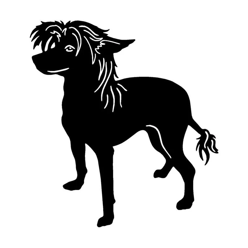 11.7*12.7CM Chinese Crested Dog Lovely Classic Animal Car Styling Decorative Stickers Personalized Car Tail Decals C6-0725
11.7*12.7CM Chinese Crested Dog Lovely Classic Animal Car Styling Decorative Stickers Personalized Car Tail Decals C6-0725