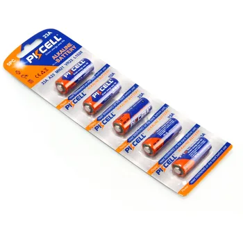 PKCELL 30Pieces A23 Batteries 6Pack 12V 23A Replace A23BP 23 MN21 23GA 23AE 21/23 L1028
PKCELL 30Pieces A23 Batteries 6Pack 12V 23A Replace A23BP 23 MN21 23GA 23AE 21/23 L1028