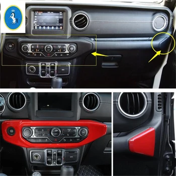 Yimaautotrims Auto Accessory Central Control Air Conditioning AC Multimedia Panel Cover Kit Fit For Jeep Wrangler JL 2018 - 2020
Yimaautotrims Auto Accessory Central Control Air Conditioning AC Multimedia Panel Cover Kit Fit For Jeep Wrangler JL 2018 - 2020