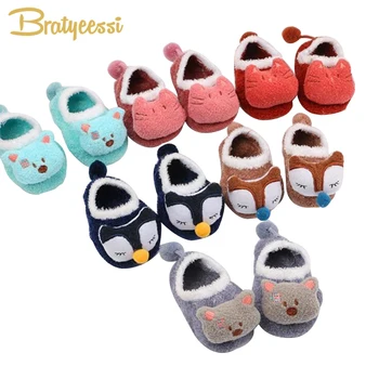 Cartoon Coral Fleece Winter Baby Socks Soft Anti Slip Newborn Socks for Girls Boys Children Floor Calcetines 1 Pair 0-5 Years
Cartoon Coral Fleece Winter Baby Socks Soft Anti Slip Newborn Socks for Girls Boys Children Floor Calcetines 1 Pair 0-5 Years