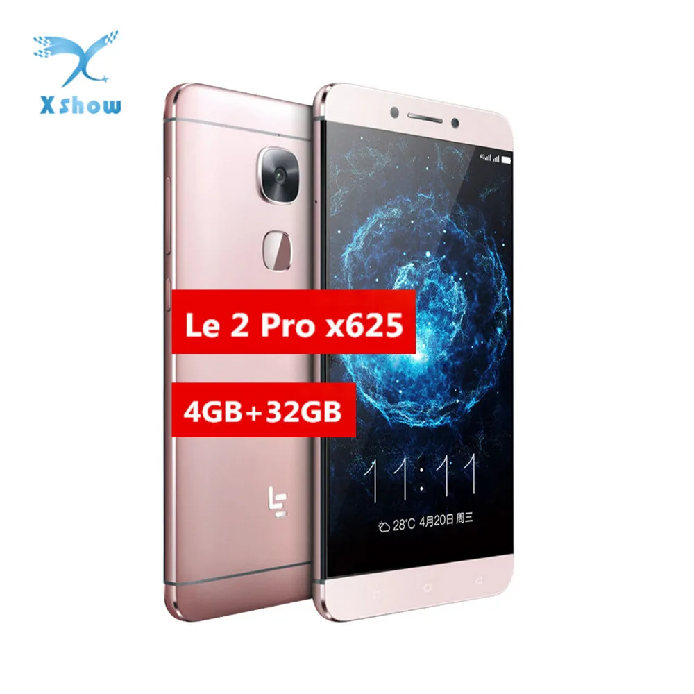 

LeEco LeTV Le 2 Pro X625 Smartphone 5.5 Inch FHD Screen 4GB RAM 32GB ROM Helio X20 MTK6797 Deca Core 4G LTE Android Cellphone