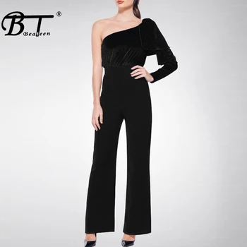 Beateen Women Runway Jumpsuits One Shoulder Romper Jumpsuit Sexy Lace Up Party Club Bodycon Bodysuit Summer Hot 2019
Beateen Women Runway Jumpsuits One Shoulder Romper Jumpsuit Sexy Lace Up Party Club Bodycon Bodysuit Summer Hot 2019