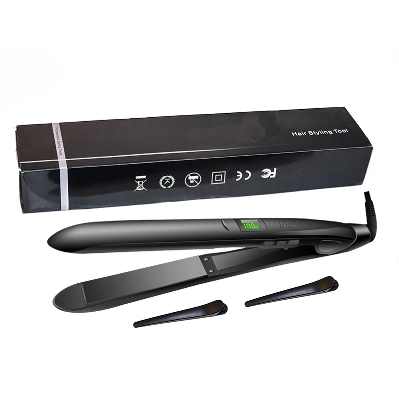Professional Electric Hair Straightener & Curler Flat Irons Ceramic Hair Straightening Iron LCD Display Hair Comb Salon Styling
Professional Electric Hair Straightener & Curler Flat Irons Ceramic Hair Straightening Iron LCD Display Hair Comb Salon Styling