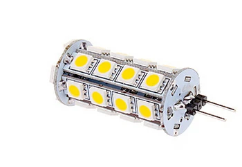 

HRSOD 10X G4 6W 30x5050SMD 480LM 2500-3500K Warm White and cold white Light LED Corn Bulb (12V) New