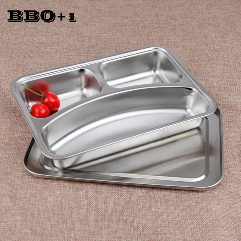 New Lunch Box Portable Stainless Steel Divided Dish for school Students Dinner Plate Lunch Food Plate Canteen Supplies 3-Grids
New Lunch Box Portable Stainless Steel Divided Dish for school Students Dinner Plate Lunch Food Plate Canteen Supplies 3-Grids