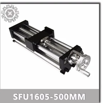 NHK90 SFU1605-500mm Linear Guide Rails CNC Manual Linear Actuator System Module Table 500mm Travel Length Ballscrew Sliding.
NHK90 SFU1605-500mm Linear Guide Rails CNC Manual Linear Actuator System Module Table 500mm Travel Length Ballscrew Sliding.
