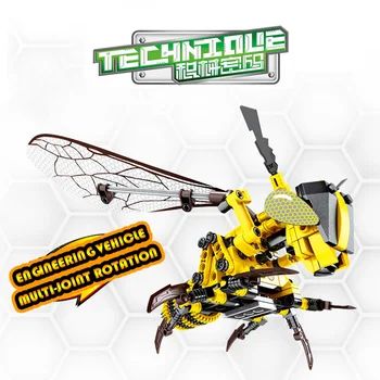 Insect Mechanical Password Series 236Pcs Simulation Big Wasp Toys Insect Model Kids Building Blocks Toys Compatible Most Brands
Insect Mechanical Password Series 236Pcs Simulation Big Wasp Toys Insect Model Kids Building Blocks Toys Compatible Most Brands