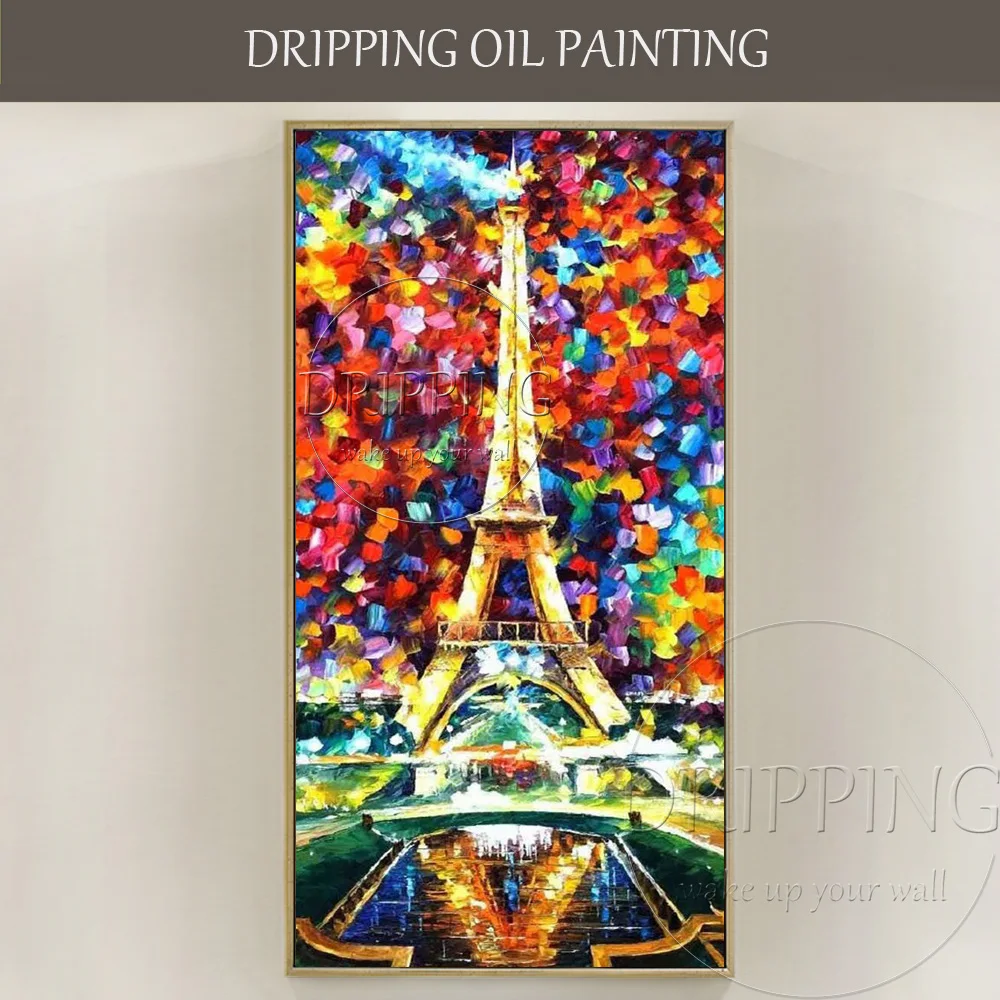 Colorful Artwork Artist Hand-painted High Quality Rich Colors Paris Eiffel Tower Oil Painting Abstract Paris Landscape Painting
Colorful Artwork Artist Hand-painted High Quality Rich Colors Paris Eiffel Tower Oil Painting Abstract Paris Landscape Painting