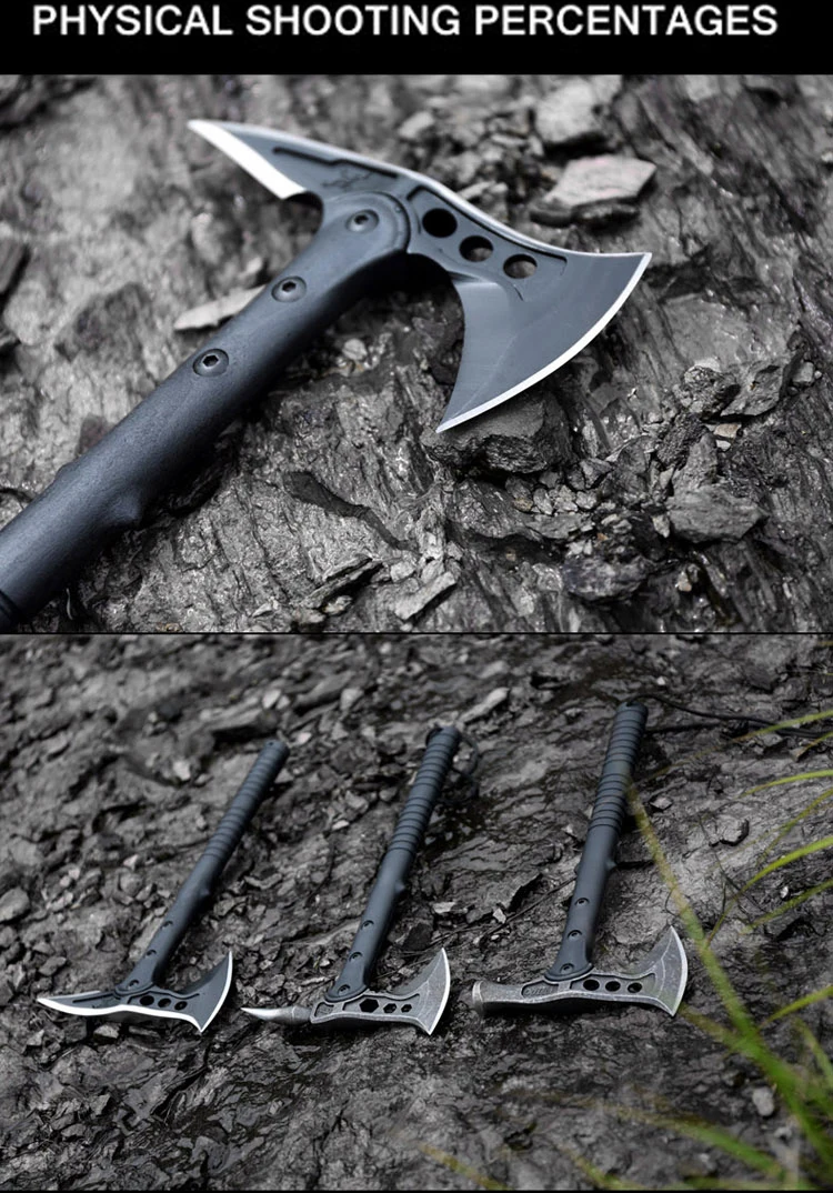 NEW enhanced the axe outdoor camping fire axe, engineers for tomahawk, multi-function axe, nylon sets.
NEW enhanced the axe outdoor camping fire axe, engineers for tomahawk, multi-function axe, nylon sets.
