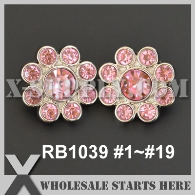 

Color Options : RB1039 #1~#19 / Sewing Ashlynn Acrylic Rhinestone Buttons With a Shank on the Back