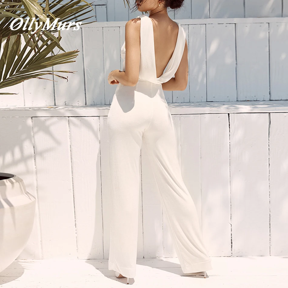 OllyMurs 2019 New Summer Sexy Bodycon Women Jumpsuits O Neck White Slinky Backless Jumpsuits Vestidos Celebrity Party Jumpsuit
OllyMurs 2019 New Summer Sexy Bodycon Women Jumpsuits O Neck White Slinky Backless Jumpsuits Vestidos Celebrity Party Jumpsuit