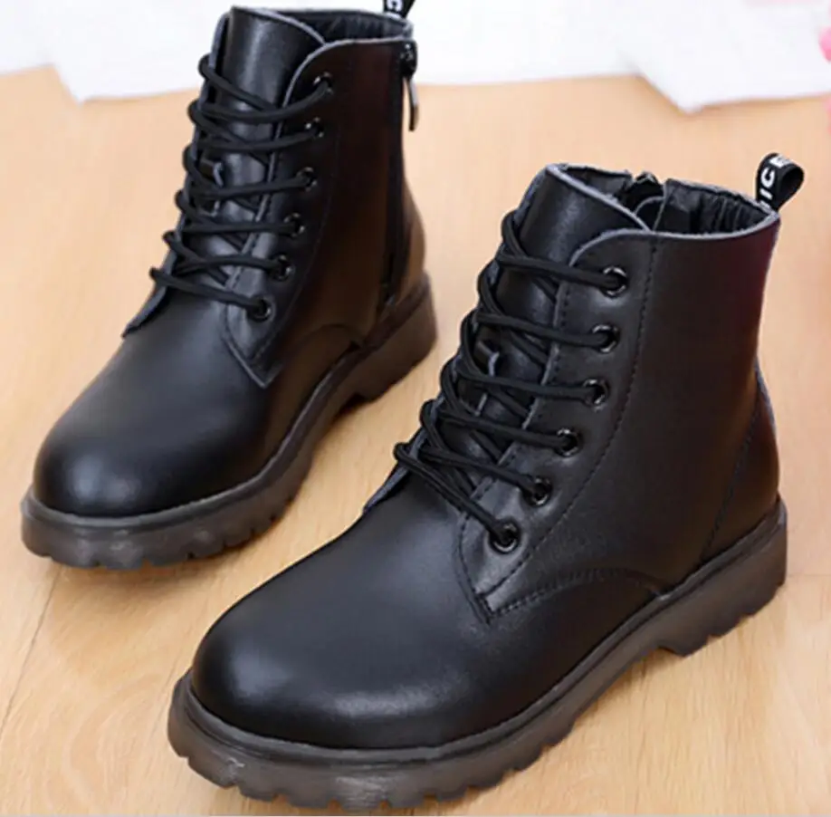 NEW 2017 Fashion Children Shoes Genuine Leather Waterproof Boys & Girls Boots With Plus Keep Warm Unisex Martin Boots
NEW 2017 Fashion Children Shoes Genuine Leather Waterproof Boys & Girls Boots With Plus Keep Warm Unisex Martin Boots