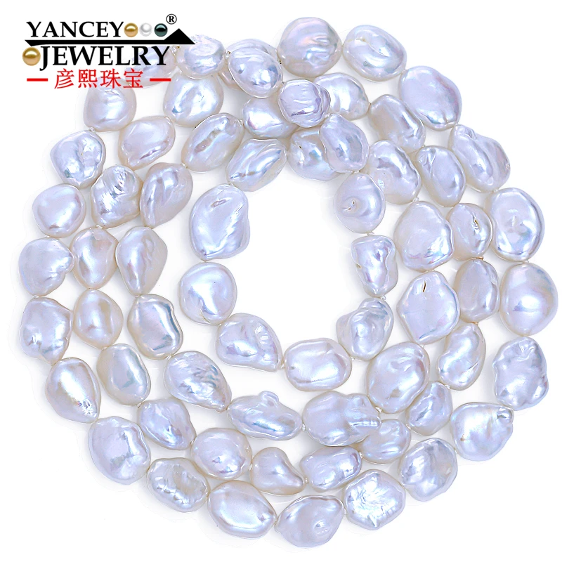 YANCEY NEW 90CM-120CM Genuine Baroque White Pearl Long Necklace For Women New Bijouterie 100% Real Pearl Necklaces Fine Jewelry
YANCEY NEW 90CM-120CM Genuine Baroque White Pearl Long Necklace For Women New Bijouterie 100% Real Pearl Necklaces Fine Jewelry