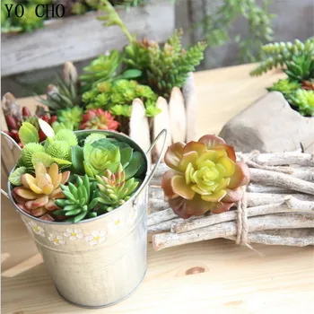 YO CHO 5PCS Artificial Mini succulents Plants Lotus Lithops Leaf Garden Succulent Landscape DIY Fake Flower Home Office Decor
YO CHO 5PCS Artificial Mini succulents Plants Lotus Lithops Leaf Garden Succulent Landscape DIY Fake Flower Home Office Decor