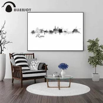 Allenjoy Colosseum Black and White Pictures Rome Watercolor Abstract City View Canvas Paints Famous Landscape Posters Walls Art
Allenjoy Colosseum Black and White Pictures Rome Watercolor Abstract City View Canvas Paints Famous Landscape Posters Walls Art