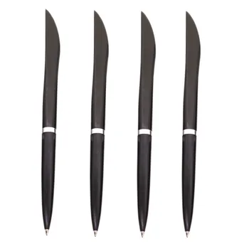 4 pcs Office writing Ballpoint Pen Office School Supplies Black Office Work Pen 0.5mm Express Operation Pen Flat Knife Ball Pen
4 pcs Office writing Ballpoint Pen Office School Supplies Black Office Work Pen 0.5mm Express Operation Pen Flat Knife Ball Pen