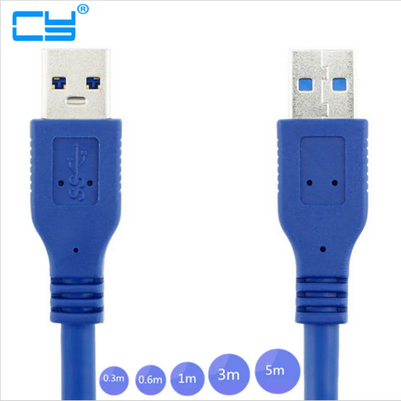 Удлинительный Кабель USB 3 0 папа к USB3.0 м 6 1 5 8 фута 2 10 футов 30 см 60 100 150 | Компьютеры и
