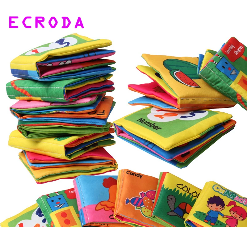 ECRODA 12 Style Activity Book English Language Fabric Cloth Baby Books Learning Education Baby Toys 0~12 Months Juguetes Bebe
ECRODA 12 Style Activity Book English Language Fabric Cloth Baby Books Learning Education Baby Toys 0~12 Months Juguetes Bebe