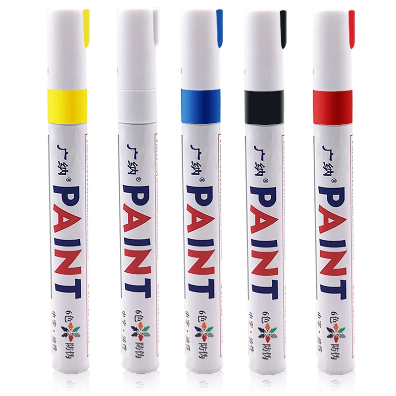 Colorful Waterproof Car Wheel Tire Oily Mark Pen Auto Rubber Tyre Tread CD Metal Permanent Paint Marker Graffiti Marcador Caneta
Colorful Waterproof Car Wheel Tire Oily Mark Pen Auto Rubber Tyre Tread CD Metal Permanent Paint Marker Graffiti Marcador Caneta