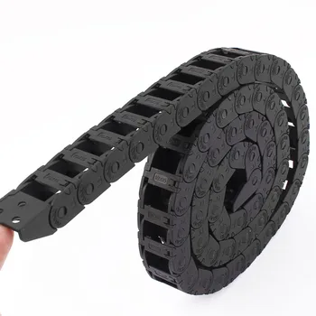 New Arrival 99cm/3.3Ft Nylon Transmission Drag Chain Free Movement Wear-resistant Cable Drag Chain For Electrical Machines Black
New Arrival 99cm/3.3Ft Nylon Transmission Drag Chain Free Movement Wear-resistant Cable Drag Chain For Electrical Machines Black