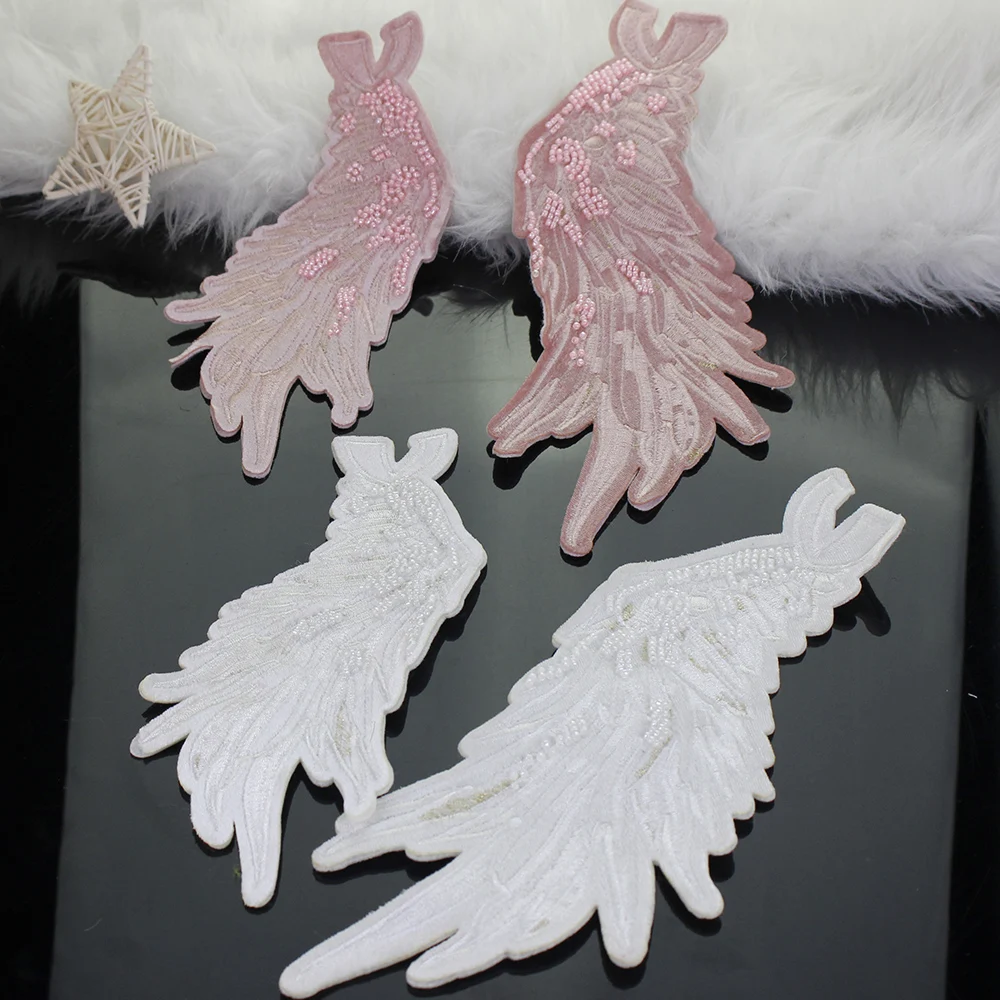 Embroidery Bead Patch Large Angel Wing Mouth Patch Badge Sew on T-shirt Clothes Applique for Clothes Fabric Accessories
Embroidery Bead Patch Large Angel Wing Mouth Patch Badge Sew on T-shirt Clothes Applique for Clothes Fabric Accessories