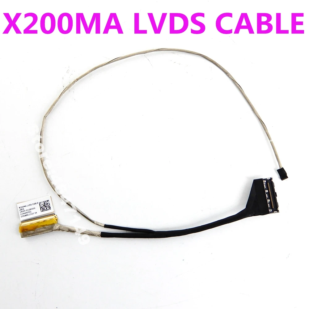X200MA LVDS CABLE For ASUS X200MA X200M X200C X200CA Laptop Notebook Screen Line LCD Video Cable 14005-01180500
X200MA LVDS CABLE For ASUS X200MA X200M X200C X200CA Laptop Notebook Screen Line LCD Video Cable 14005-01180500