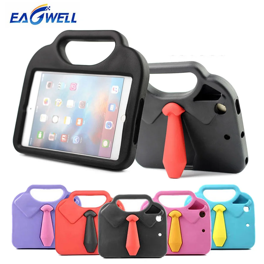 Children Kids Shockproof Case For iPad mini 1 2 3 4 3D Cute Necktie Safe EVA Tablet Protective Case Portable Handle Stand Cover
Children Kids Shockproof Case For iPad mini 1 2 3 4 3D Cute Necktie Safe EVA Tablet Protective Case Portable Handle Stand Cover
