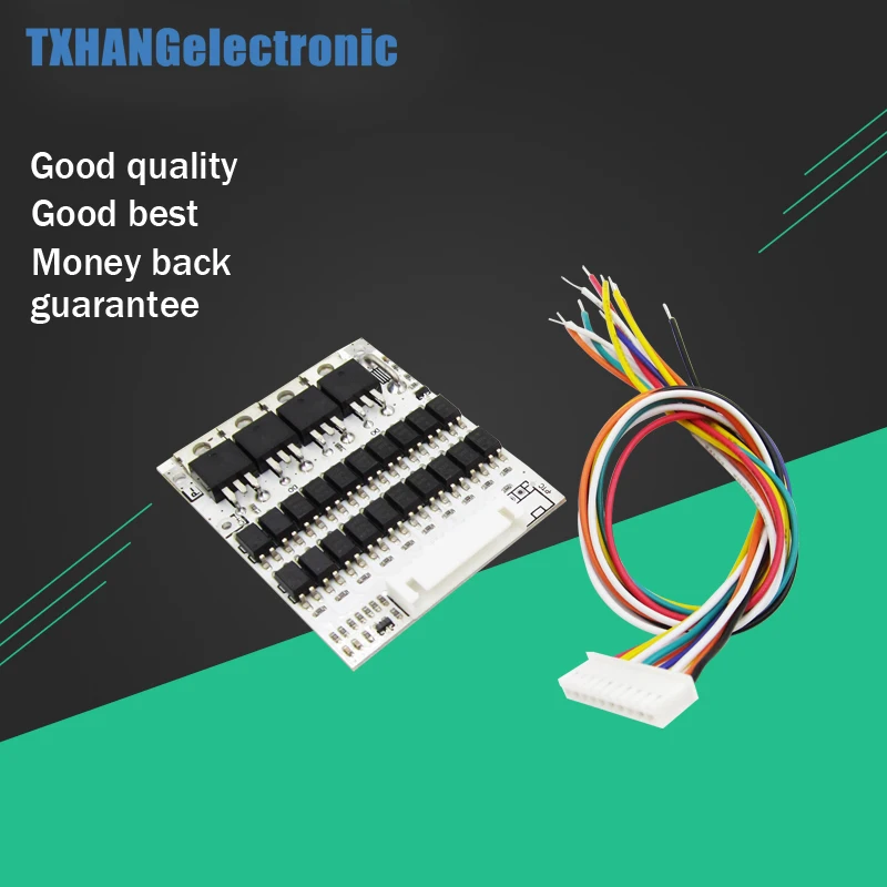 Battery Protection BMS PCB Board For 10 Packs 36V Li-ion Cell Max 40A W/ Balance 53 X 63MM Electronic Circuit Boards Decor
Battery Protection BMS PCB Board For 10 Packs 36V Li-ion Cell Max 40A W/ Balance 53 X 63MM Electronic Circuit Boards Decor