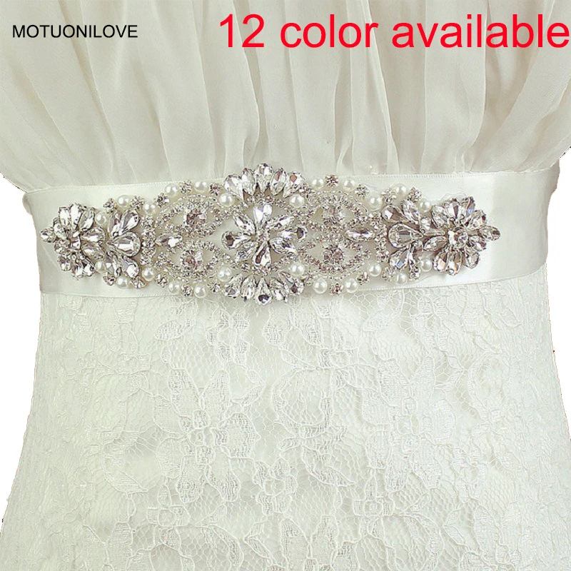 12 Colors Available Sparkle Crystal Belts for Wedding Dress Shinning Elegant Bridal Sashes Pearls Rhinestone Belt for Evenings
12 Colors Available Sparkle Crystal Belts for Wedding Dress Shinning Elegant Bridal Sashes Pearls Rhinestone Belt for Evenings