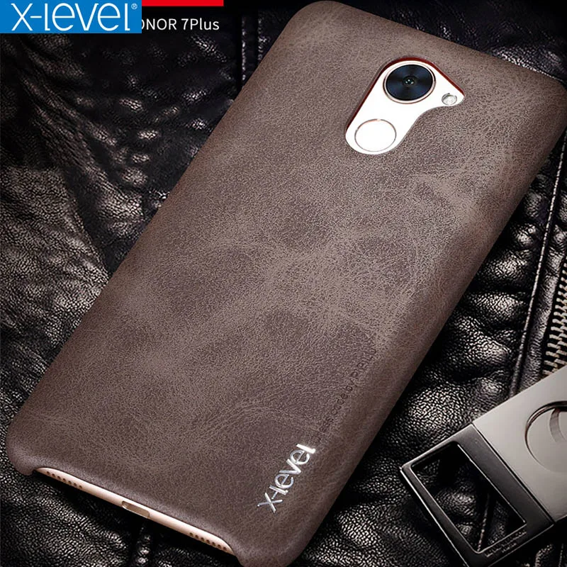 X-уровень Бизнес Винтаж чехол для Huawei Honor V9 ультра-тонкий кожаный Защитный крышка