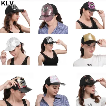 Womens Unisex Messy Bun Ponytail Baseball Cap Reversible Magic Glitter Sequins Contrast Color Mesh Back Adjustable Trucker Hat
Womens Unisex Messy Bun Ponytail Baseball Cap Reversible Magic Glitter Sequins Contrast Color Mesh Back Adjustable Trucker Hat