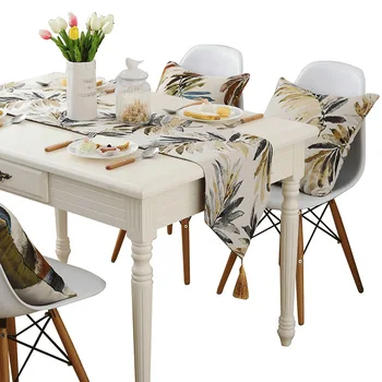 160/180/200/220cm American country pastoral table runner leave plants jacquard tablecloth coffee table cloth mat furniture cover
160/180/200/220cm American country pastoral table runner leave plants jacquard tablecloth coffee table cloth mat furniture cover