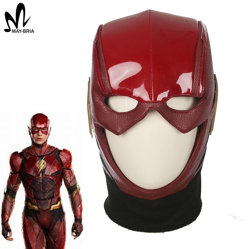 New Justice League Flash Helmet Halloween cosplay accessory the Flash Hat red leather Helmet for adult cosplay hat
New Justice League Flash Helmet Halloween cosplay accessory the Flash Hat red leather Helmet for adult cosplay hat