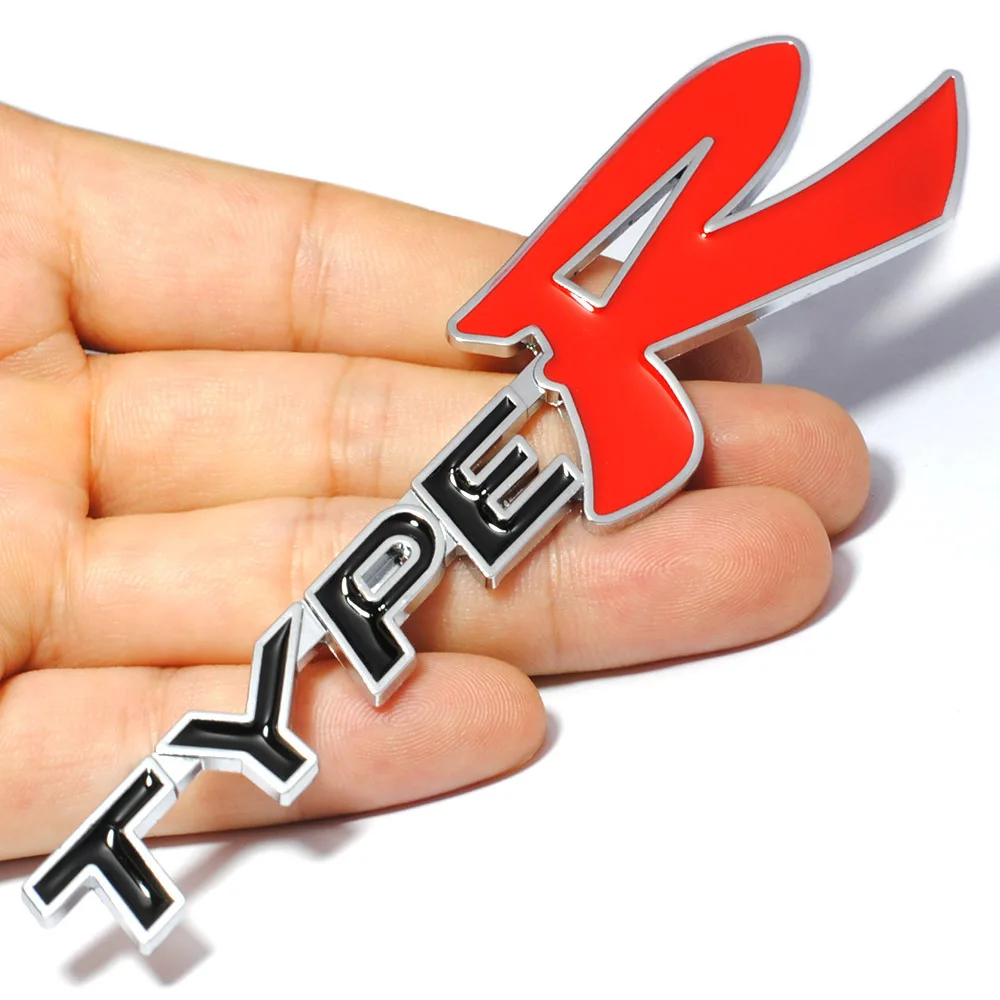 Car Styling 3D TYPER TYPE R Racing Letter Logo Emblem Badge Decal Sticker for HONDA KIA Mugen Auto Rear Trunk Tail Accessories
Car Styling 3D TYPER TYPE R Racing Letter Logo Emblem Badge Decal Sticker for HONDA KIA Mugen Auto Rear Trunk Tail Accessories