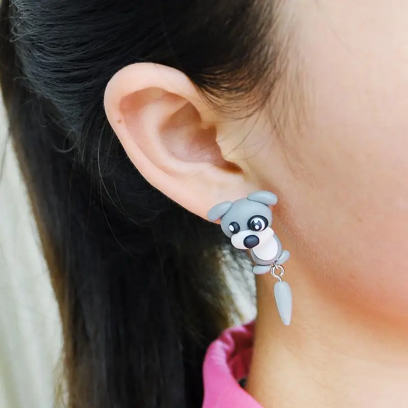 New Polymer Clay Earrings Fashion Handmade Polymer Mario Clay Dog Plant Earring Stud Earrings for Women Aretes Oorbellen Bijoux
New Polymer Clay Earrings Fashion Handmade Polymer Mario Clay Dog Plant Earring Stud Earrings for Women Aretes Oorbellen Bijoux