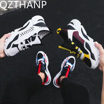 2019 Men's Casual Dad Shoes High Quality Fashion Comfortable Men Sneakers Wear-resisting Non-slip Male Footwears Plus Size38-46
2019 Men's Casual Dad Shoes High Quality Fashion Comfortable Men Sneakers Wear-resisting Non-slip Male Footwears Plus Size38-46