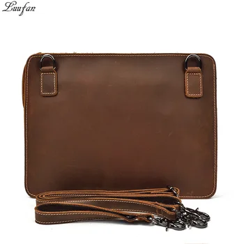 Men's Vintage crazy horse leather Messenger bag iPad clutch wallet with A4 file bag Real leather messenger bag
Men's Vintage crazy horse leather Messenger bag iPad clutch wallet with A4 file bag Real leather messenger bag