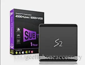S2 (1+8)1 Year Code iptv SUBTV Box Smart Android 8.1 Media Player Mini TV channel IPTV Set Top TV Box
S2 (1+8)1 Year Code iptv SUBTV Box Smart Android 8.1 Media Player Mini TV channel IPTV Set Top TV Box